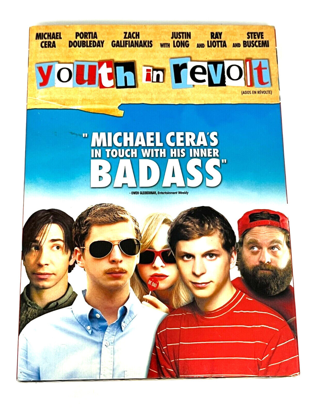 Youth in Revolt DVD - Brand New Sealed - Michael Cera - Zach Galifianakis